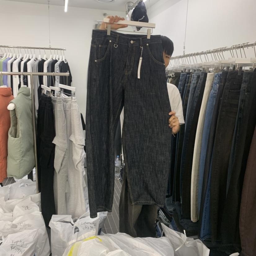 WELLDONEMINED東大門㊣直郵女裝新品人氣熱賣25秋冬時尚牛仔褲WELLDONEMINED牛仔褲