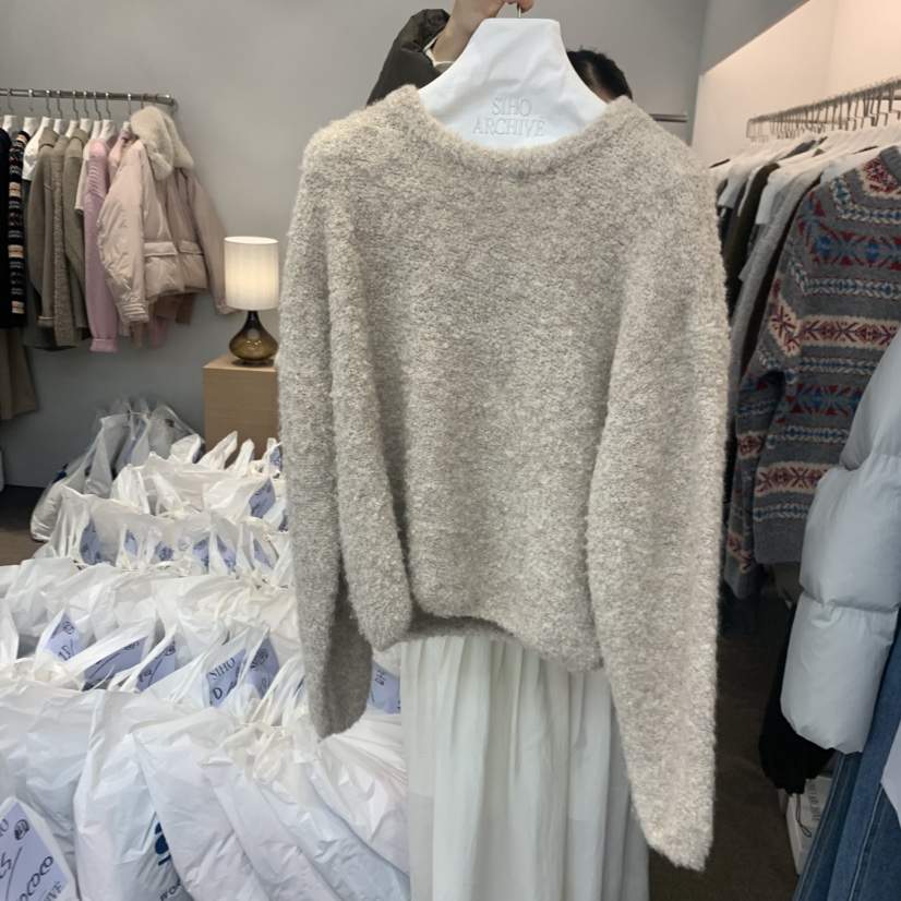 SIHO ARCHIVE韓國代購㊣女裝新品25秋冬休閑熱賣人氣推薦毛衣SIHO ARCHIVE毛衣