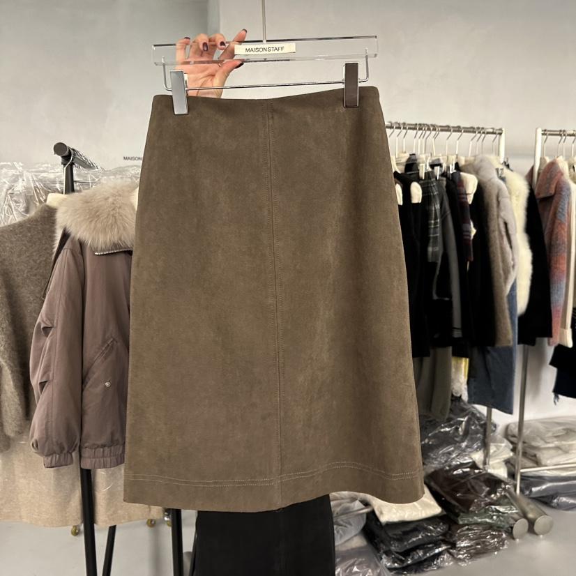 DOUBLE STANDARD/LE SMOKING/MAISONSTAFF東大門㊣直郵女裝新款休閑半身裙中短裙MAISONSTAFF半身裙/中短裙