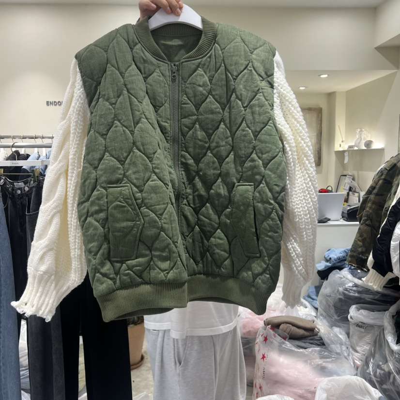 ENDOLPHIN韓國直郵㊣女士新品25秋冬熱賣職業人氣休閑夾克夾棉ENDOLPHIN夾克