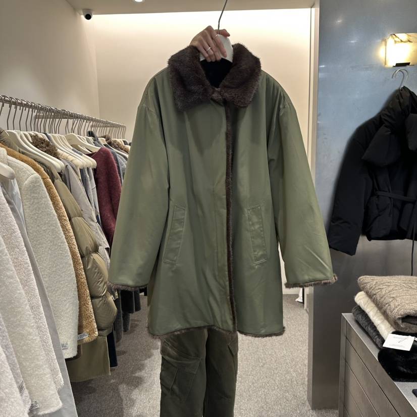 ALTER東大門㊣代購女士新品職業時尚推薦休閑中長款大衣雙面Alter中長款大衣