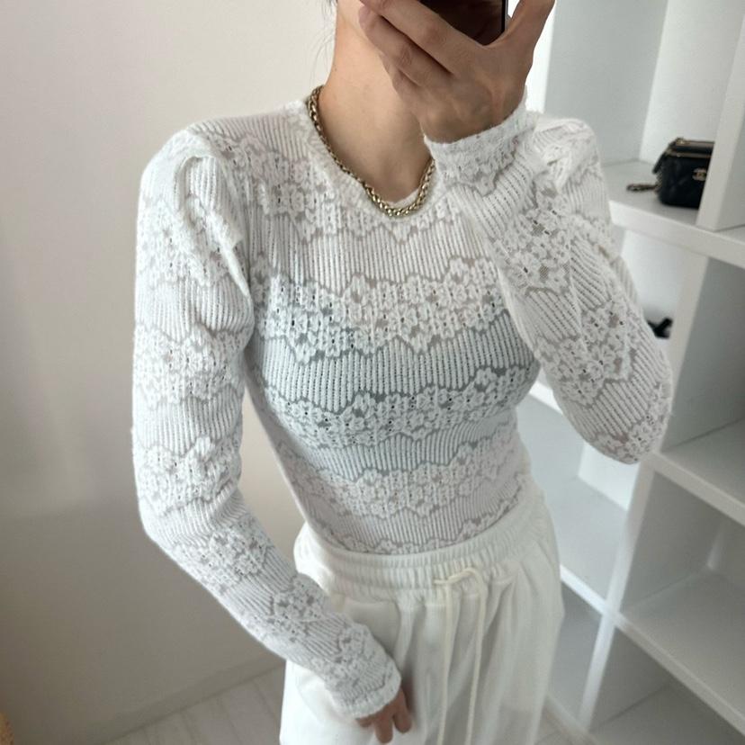 SOUIT東大門㊣實拍女裝新款推薦25秋冬人氣休閑職業襯衫蕾絲衫SOUIT by mabel-L襯衫/蕾絲衫