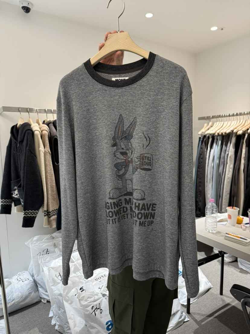 MONE-A東大門㊣直郵女裝新品人氣職業休閑熱賣25秋冬長袖T恤MONE-A長袖T恤