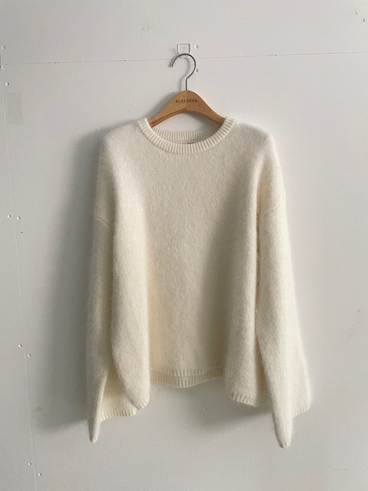 BLEECKER東大門㊣代購女士新款25秋冬推薦時尚針織衫安哥拉BLEECKER針織衫