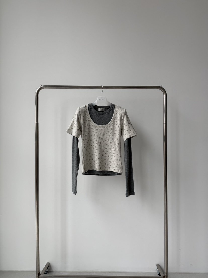 MINIMUZE韓國直郵㊣女裝新款職業推薦時尚人氣熱賣25秋冬長袖T恤MINIMUZE長袖T恤