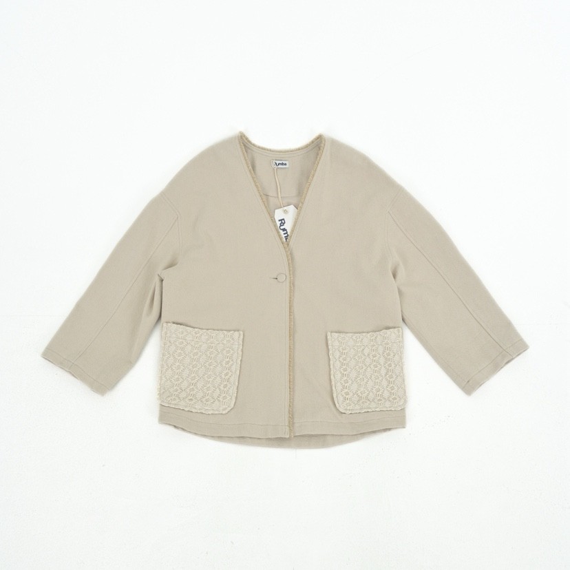 RUMBA東大門㊣代購女士新品休閑25秋冬人氣熱賣推薦夾克羊毛衫RUMBA夾克