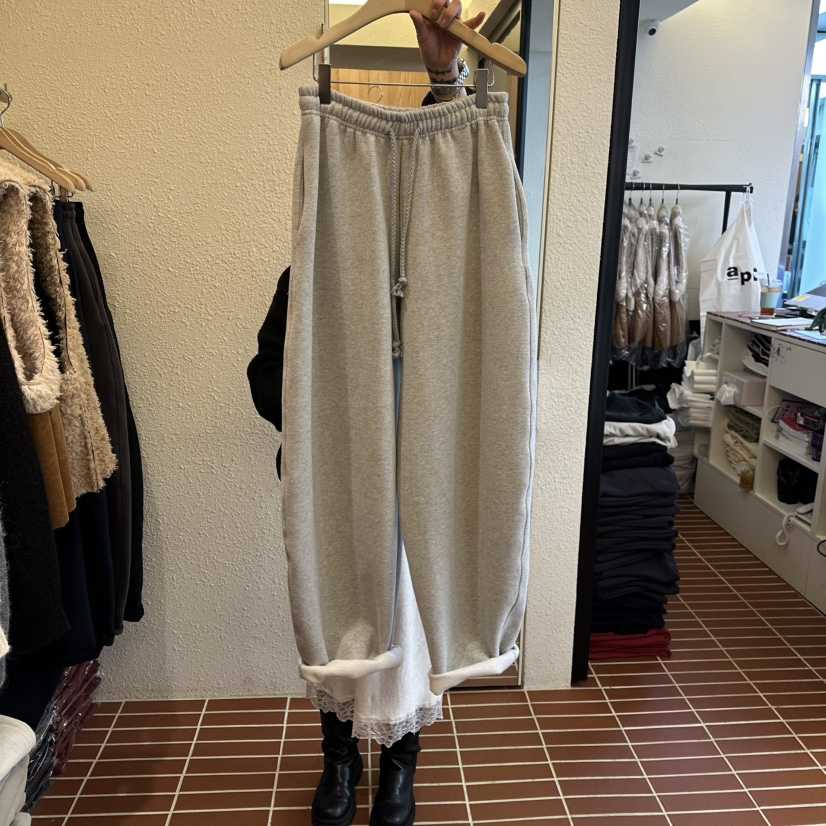 CHOI-L韓國直郵㊣女裝新款職業熱賣25秋冬人氣推薦休閑褲加絨CHOI休閑褲