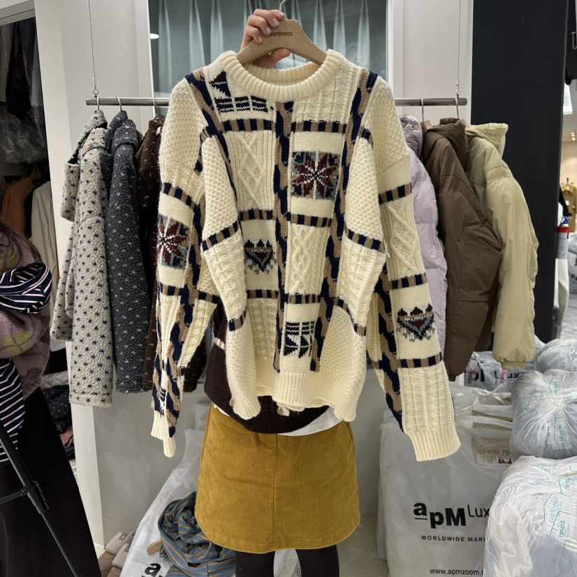 OURMOMENT東大門㊣實拍女士新品時尚人氣休閑推薦職業針織衫OURMOMENT針織衫