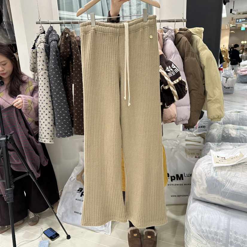 OURMOMENT東大門㊣代購女士新款休閑職業25秋冬熱賣人氣休閑褲OURMOMENT休閑褲