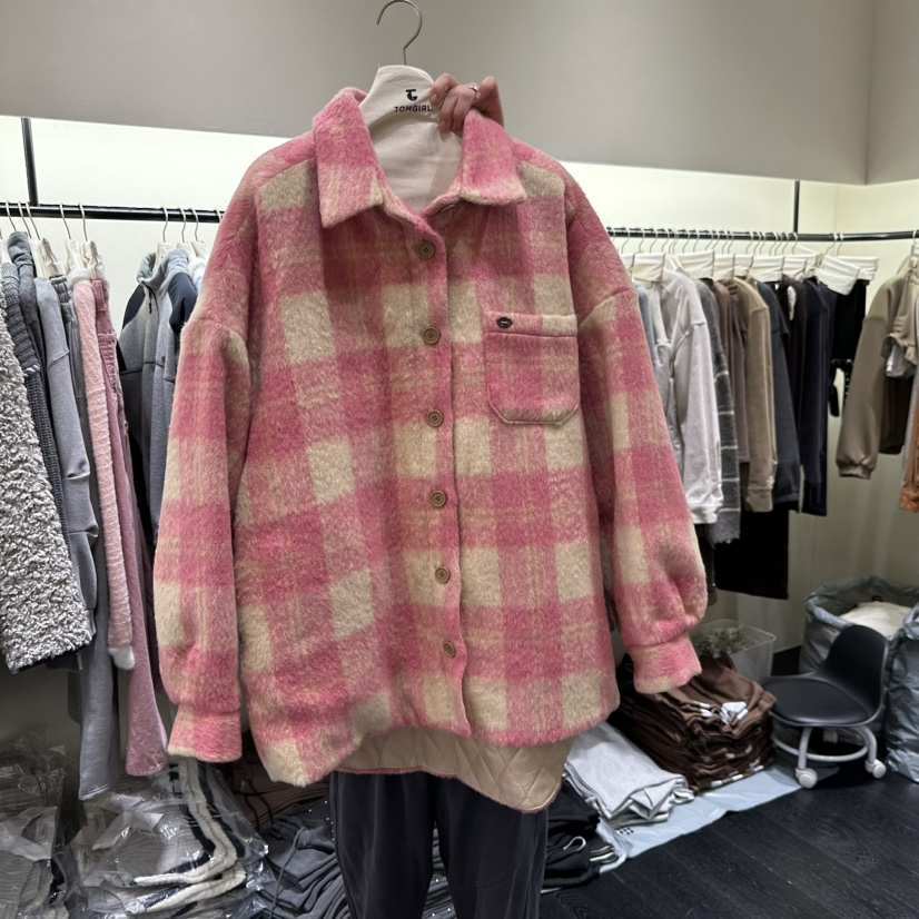 TOMGIRL韓國代購㊣女裝新款人氣熱賣職業時尚休閑推薦25秋冬夾克TOMGIRL夾克