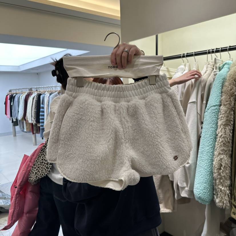 TOMGIRL韓國直郵㊣女士新款推薦休閑25秋冬熱賣職業時尚短褲TOMGIRL短褲