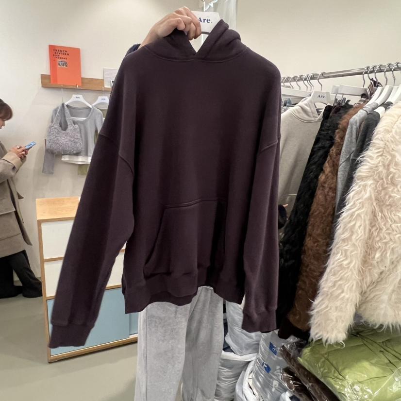 ARE東大門㊣直郵女士新款25秋冬休閑推薦職業熱賣衛衣連帽衫ARE YOU/ARE衛衣