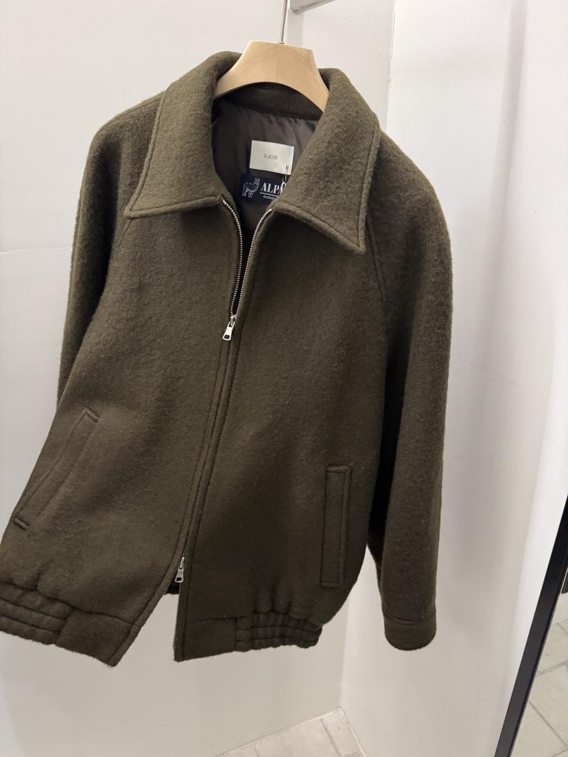 REGULARLY/PLACOR東大門㊣直郵女裝新品人氣夾克羊駝毛拉鏈REGULARLY/PLACOR夾克