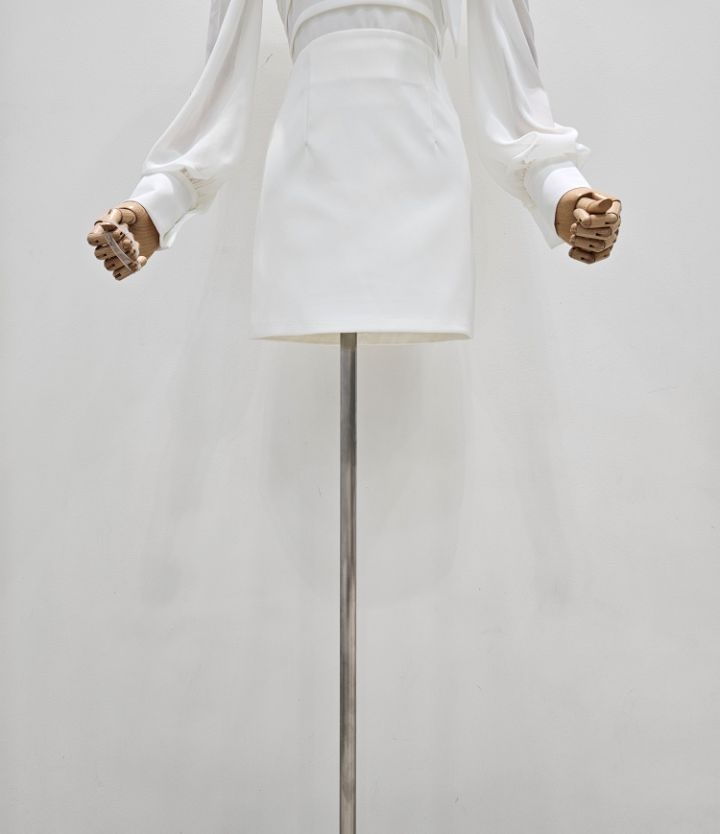 HIGH HEELS東大門㊣直郵女士新款人氣推薦熱賣休閑短裙絲綢HIGH HEELS短裙