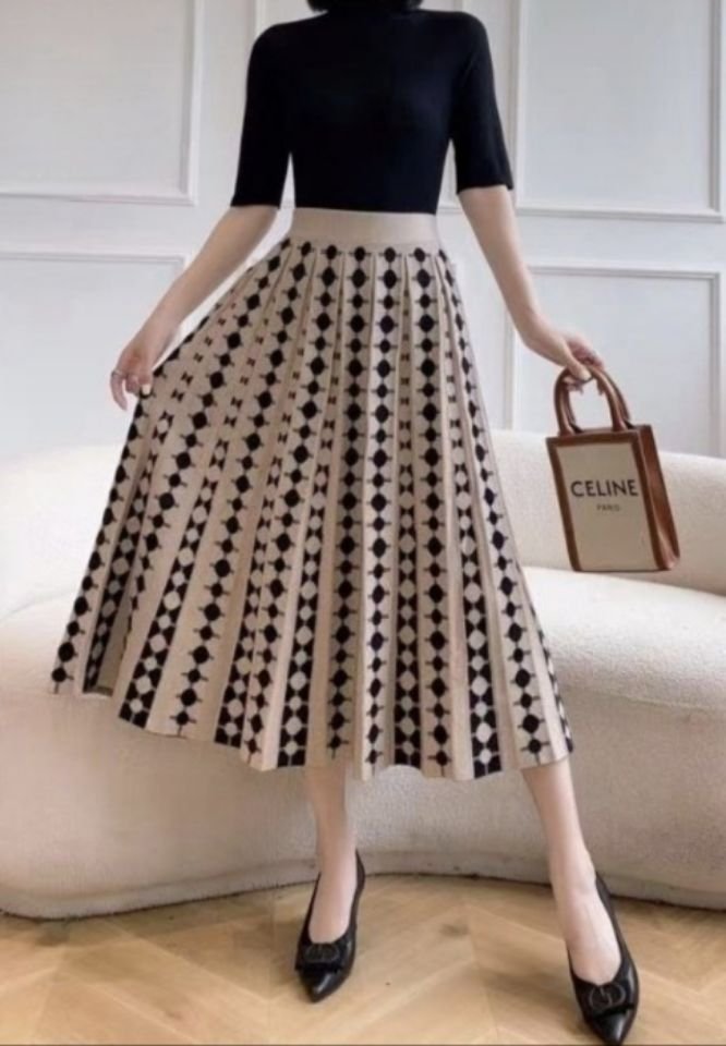 BLING BLING-S東大門㊣實拍女士新品休閑半身裙中短裙百褶褶裙BLING BLING-S半身裙/中短裙