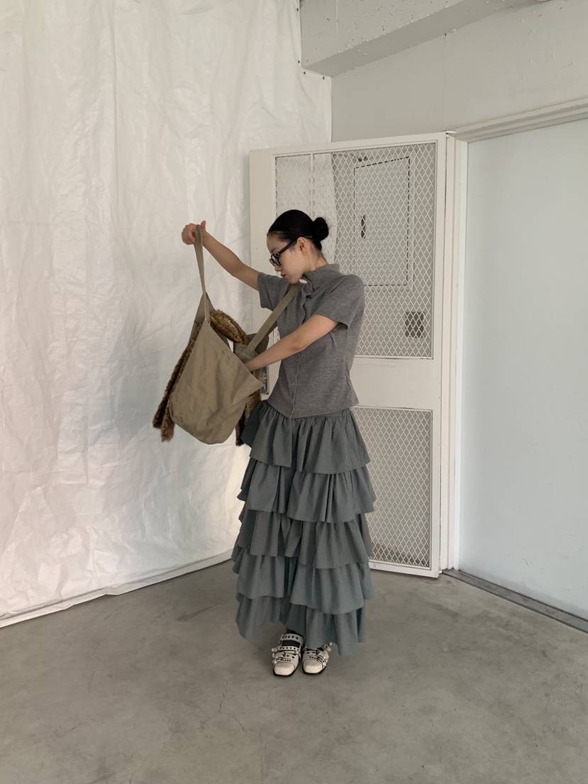 SUNDER MARKET韓國代購㊣女士新款時尚人氣熱賣推薦25秋冬長裙SUNDER MARKET長裙