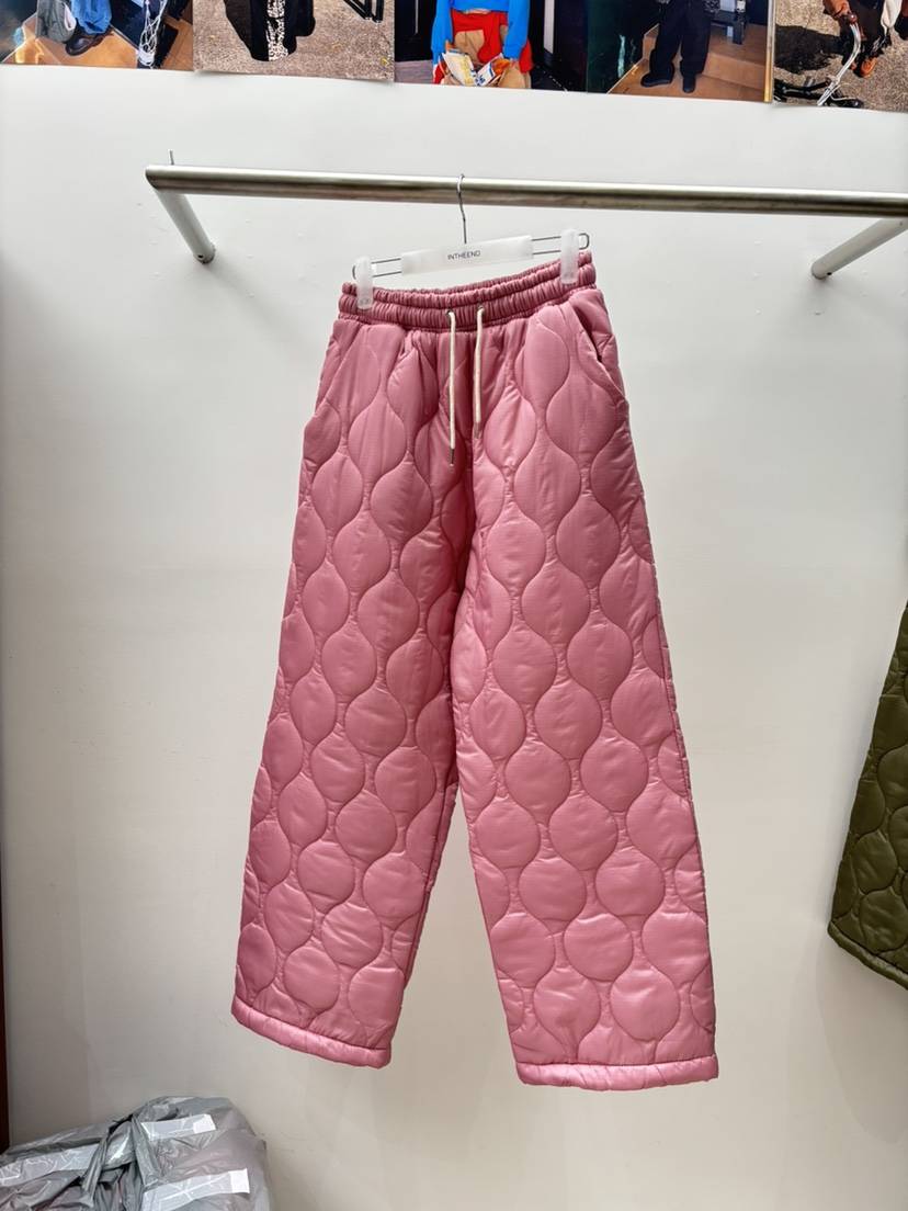 INTHEEND韓國代購㊣女裝新款職業時尚25秋冬熱賣休閑褲絎縫INTHEEND休閑褲