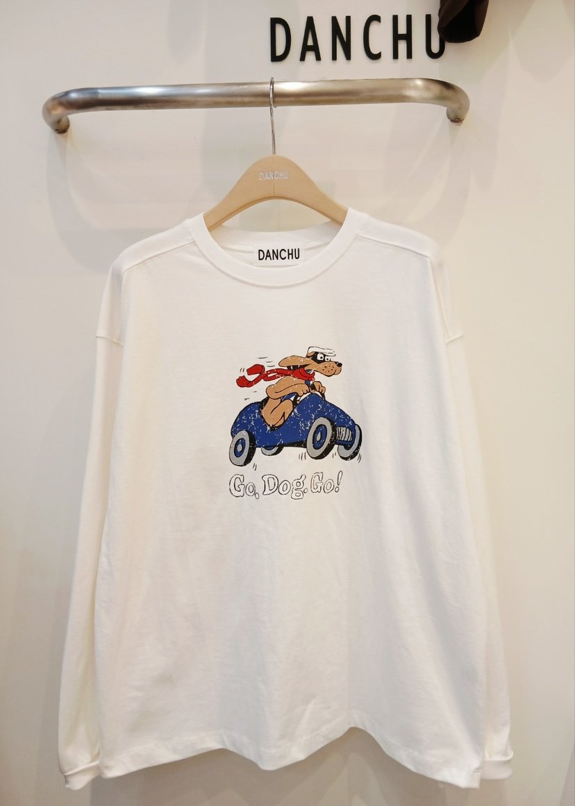 DANCHU韓國代購㊣女士新款職業休閑熱賣推薦25秋冬時尚長袖T恤DANCHU長袖T恤