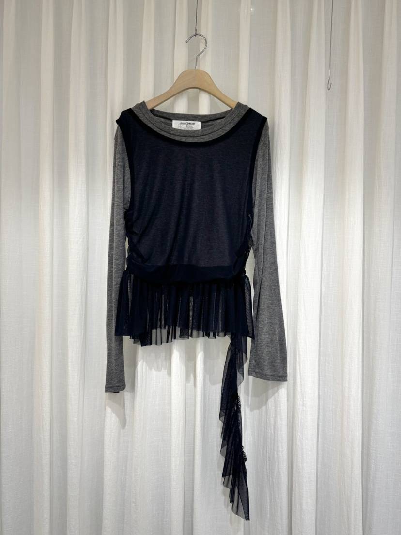 COKKIRI東大門㊣直郵女裝新品25秋冬熱賣職業時尚推薦長袖T恤COKKIRI長袖T恤