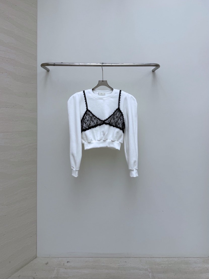 AB東大門㊣直郵女裝新款職業休閑熱賣人氣25秋冬長袖T恤假兩件AB長袖T恤