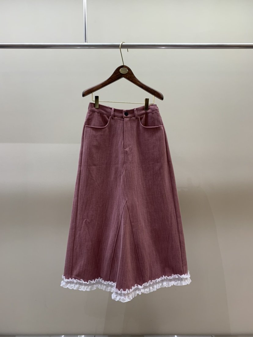 CAMEL-P韓國直郵㊣女裝新品熱賣長裙蕾絲Came_l 家長裙