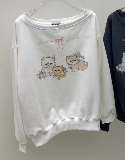 SEOLO韓國代購㊣女士新品時尚推薦25秋冬熱賣人氣職業休閑衛衣Seolo seoul衛衣