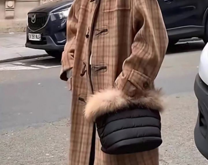 TROUVAILLE東大門㊣代購女士新品休閑職業手拿包腋下包毛絨TROUVAILLE手拿包/腋下包