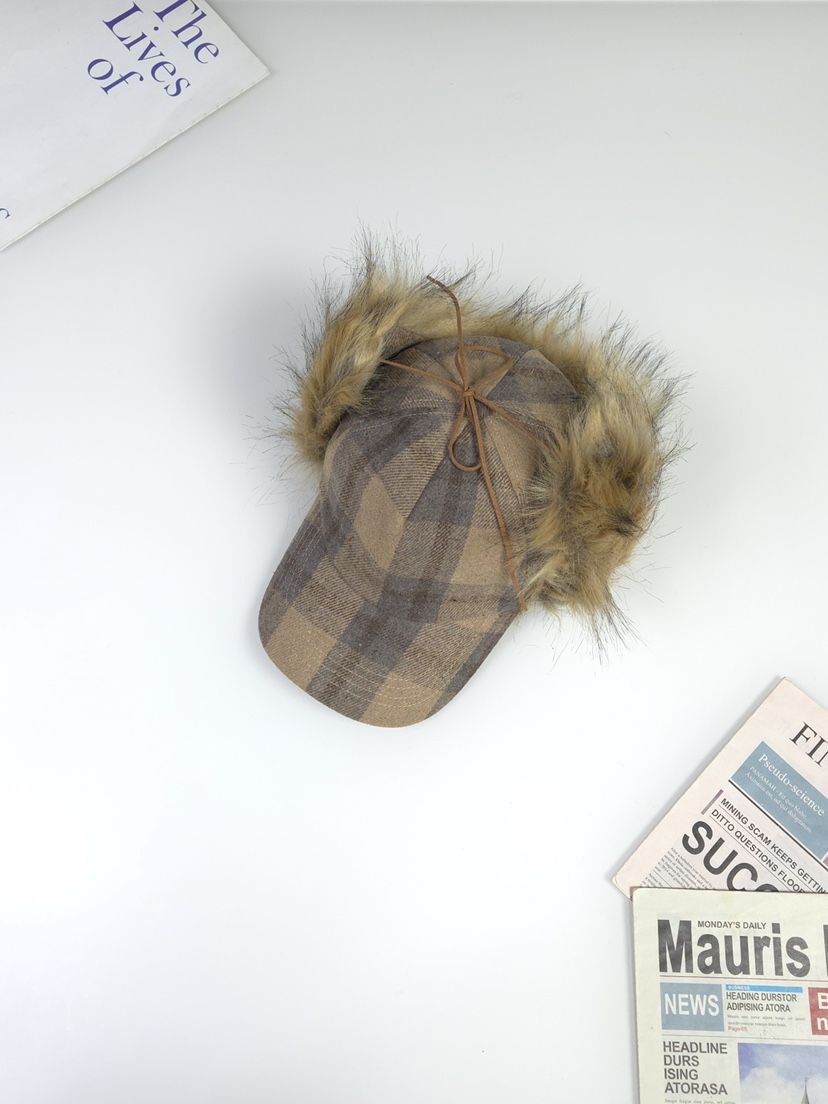 THE HAT-P東大門㊣直郵女裝新款時尚熱賣25秋冬推薦帽子格紋THE HAT帽子