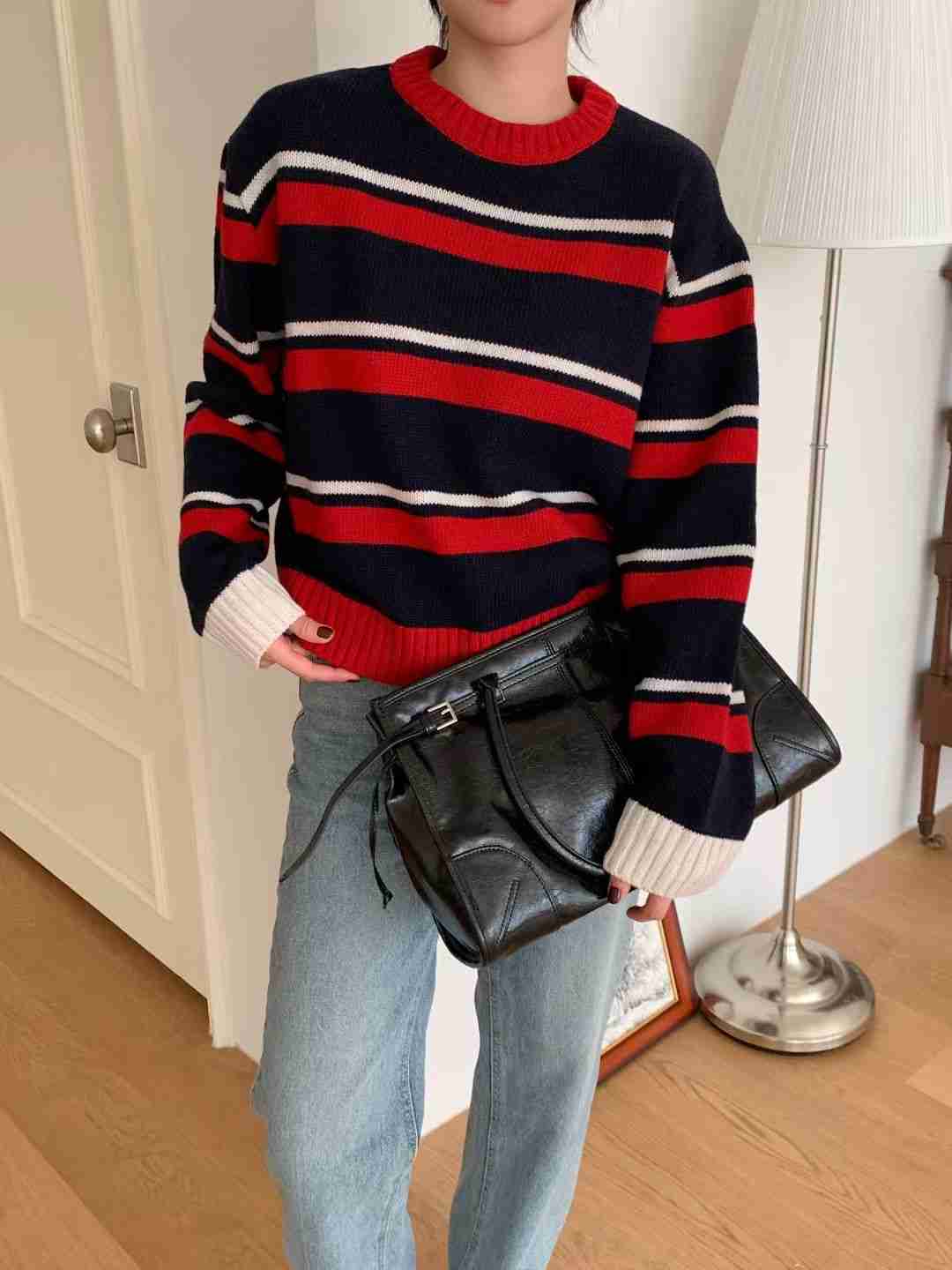 BLACK LADY東大門㊣代購女裝新款人氣推薦熱賣休閑時尚毛衣BLACK LADY毛衣