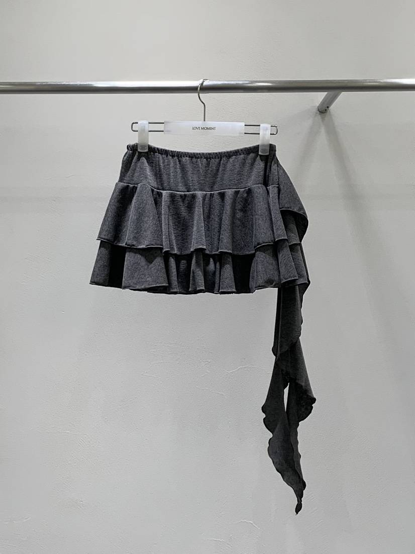 LOVE MOMENT韓國直郵㊣女士新款休閑推薦25秋冬裙褲荷葉邊LOVE MOMENT裙褲