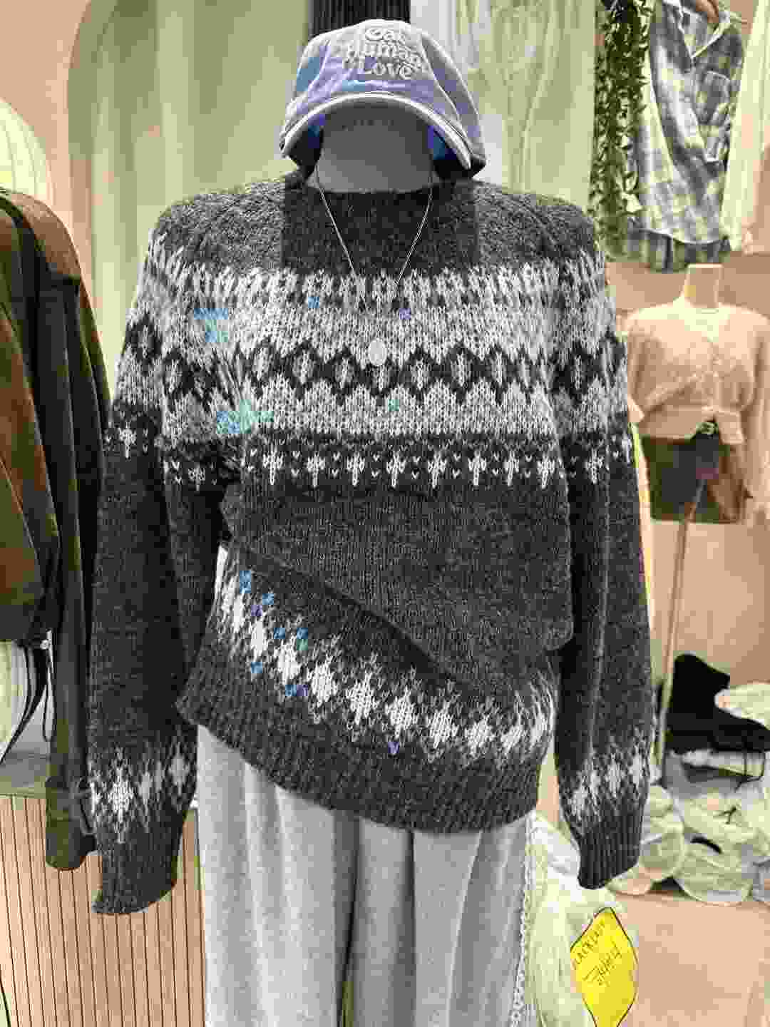 BLACK LADY韓國直郵㊣女裝新款25秋冬時尚職業熱賣休閑毛衣BLACK LADY毛衣