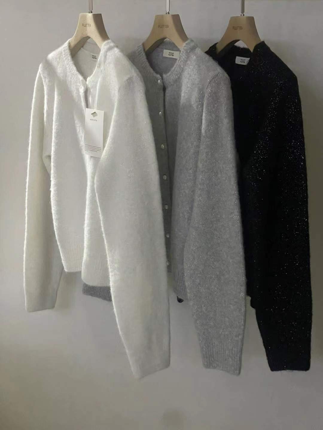 FLUTTER韓國直郵㊣女裝新款職業時尚人氣25秋冬休閑推薦針織衫FLUTTER/INOUF針織衫