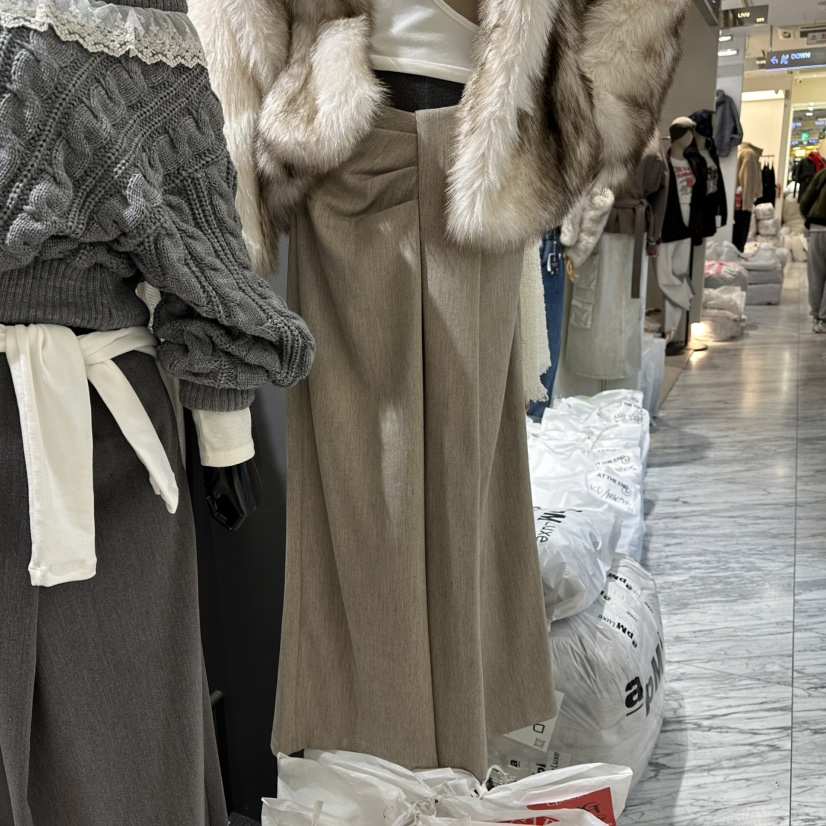 RARE CLOSET東大門㊣實拍女士新品25秋冬時尚人氣休閑褲羊毛RARE CLOSET休閑褲