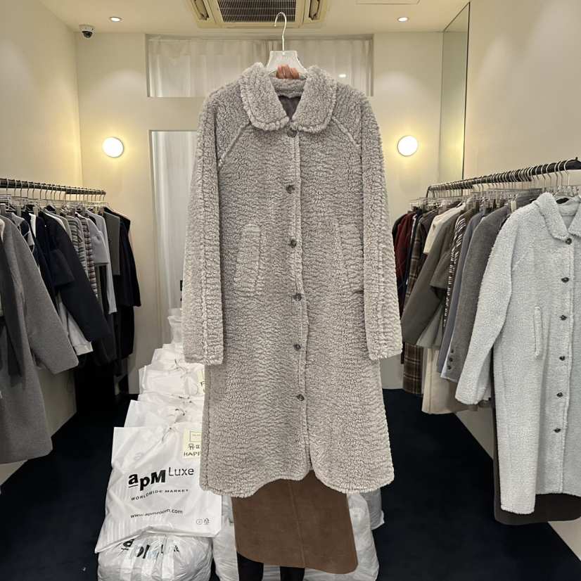 BLISS東大門㊣直郵女裝新款推薦時尚熱賣人氣職業中長款大衣BLISS中長款大衣