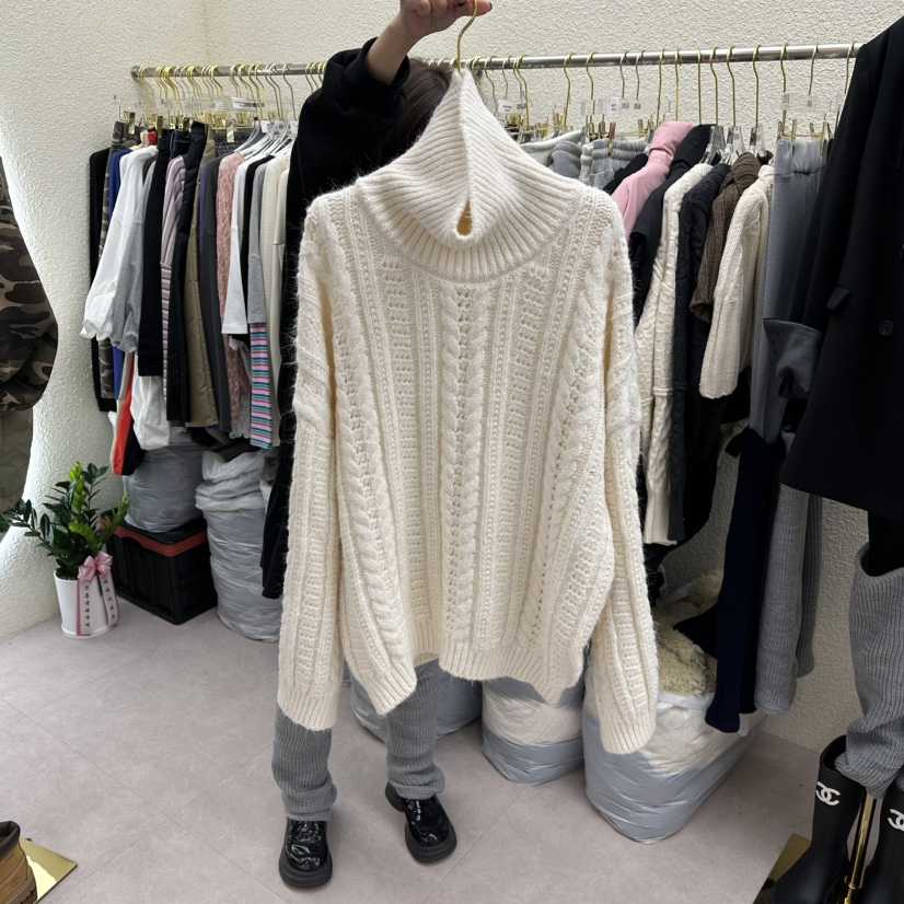 DRAWING東大門㊣直郵女士新品休閑時尚推薦職業熱賣25秋冬毛衣DRAWING毛衣