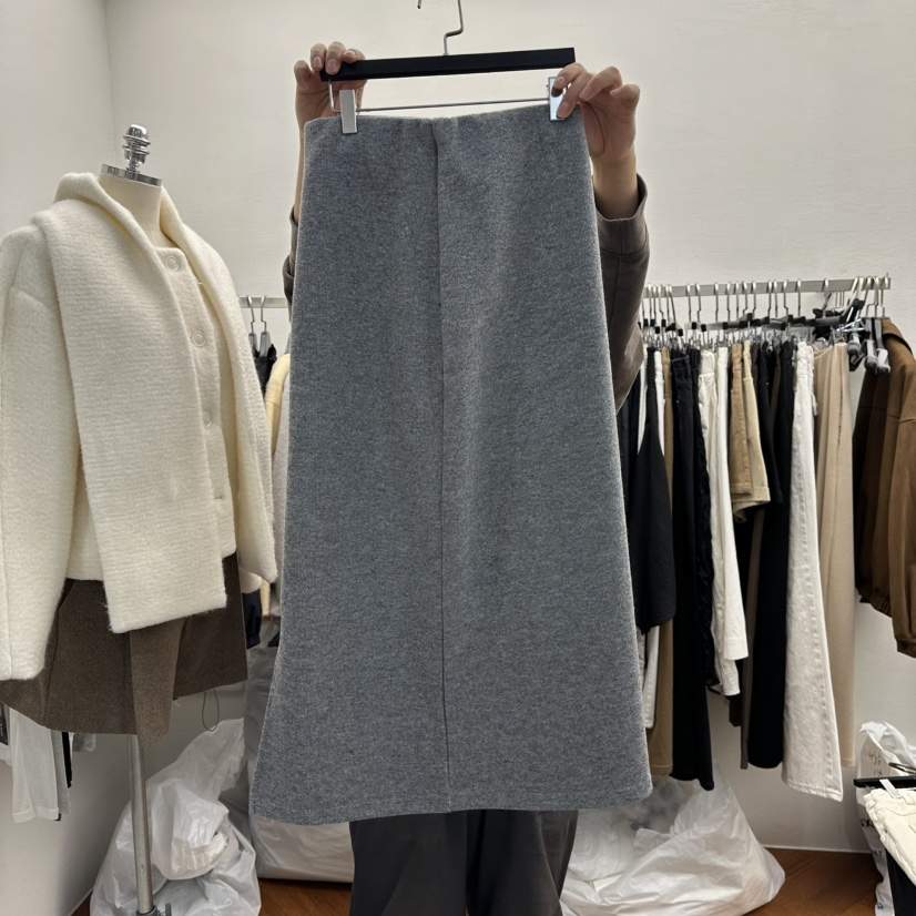 MOANA東大門㊣代購女士新款人氣休閑時尚職業推薦熱賣長裙羊毛MOANA長裙