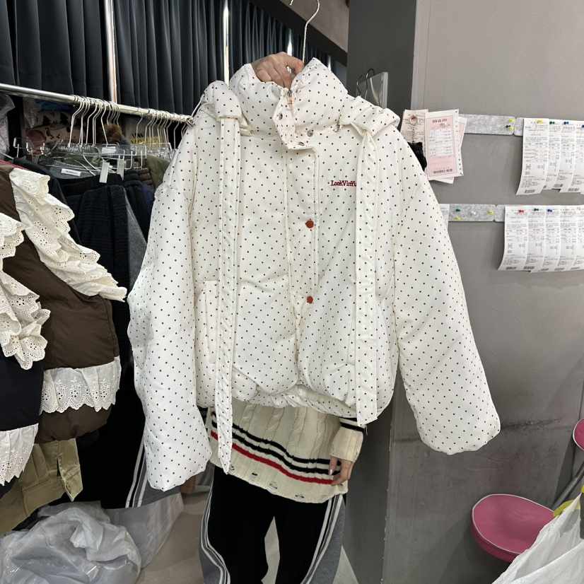 MOMAZU東大門㊣代購女裝新款休閑職業時尚熱賣人氣短款棉服棉MOMAZU短款棉服