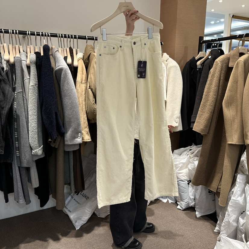 LE BUTTER韓國代購㊣女裝新品人氣職業推薦熱賣時尚休閑褲LE BUTTER休閑褲