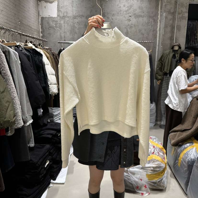 JUNI東大門㊣直郵女裝新款25秋冬職業時尚人氣推薦休閑針織衫my juni針織衫