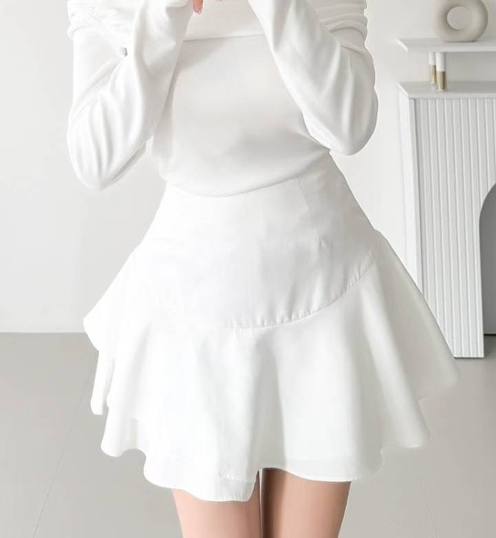 LAURENT韓國直郵㊣女裝新品推薦人氣休閑職業熱賣時尚25秋冬短裙LAURENT短裙