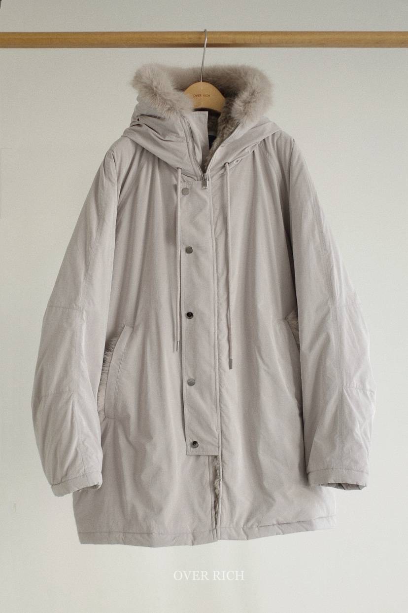 OVER RICH東大門㊣實拍女裝新品休閑熱賣25秋冬推薦長款棉服OVER RICH長款棉服