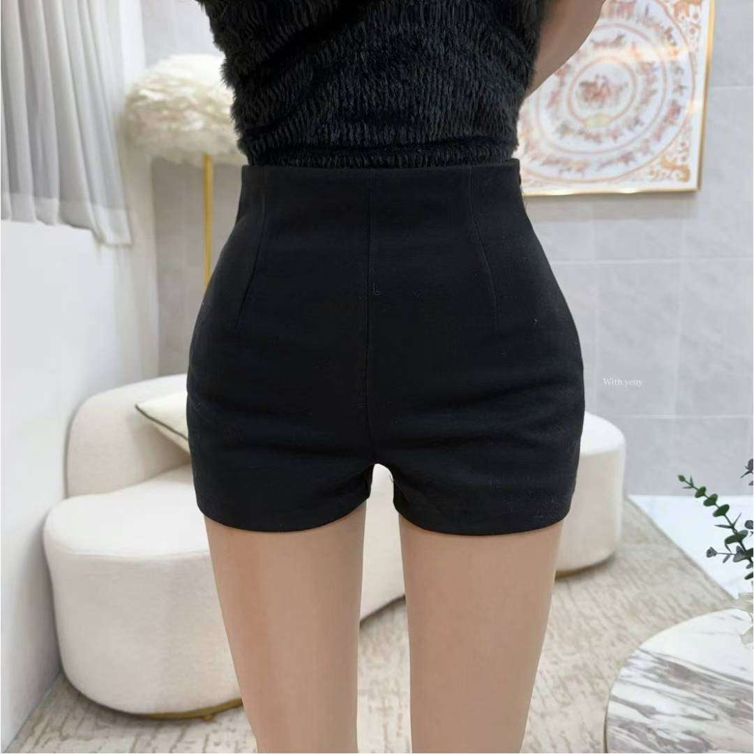 LAURENT韓國代購㊣女裝新款人氣熱賣職業25秋冬休閑推薦短褲LAURENT短褲
