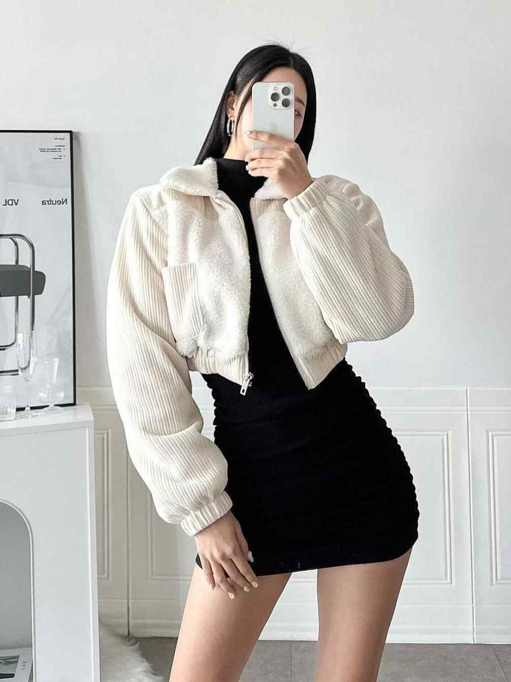 LAURENT東大門㊣實拍女裝新品休閑25秋冬時尚推薦職業熱賣夾克LAURENT夾克