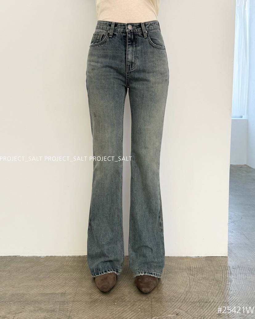 PROJECT SALT東大門㊣代購女士新款推薦牛仔褲PROJECTSALT牛仔褲
