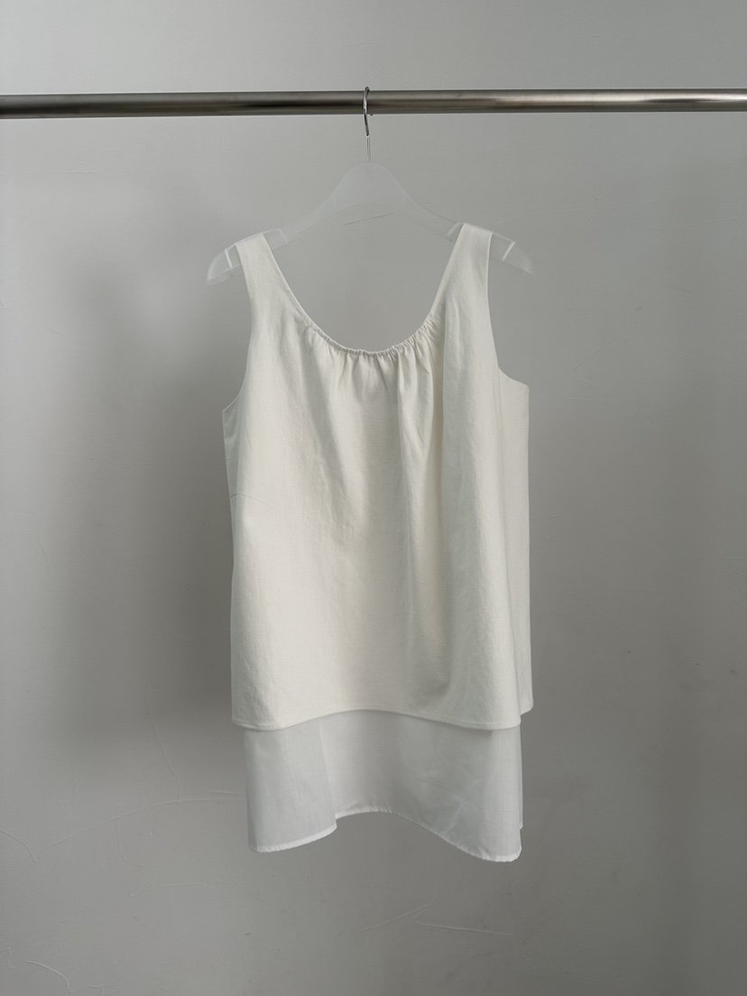 MAINT韓國直郵㊣女裝新品熱賣人氣職業25秋冬吊帶背心假兩件MAINT吊帶/背心