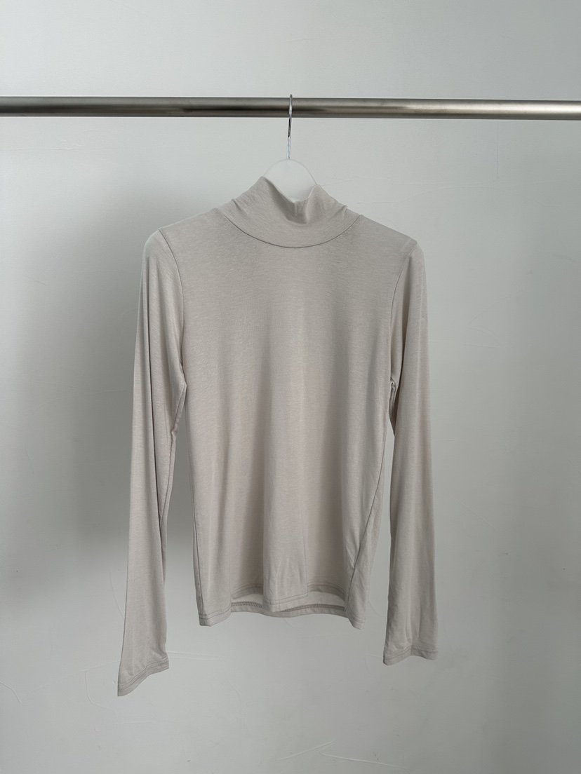 MAINT東大門㊣實拍女裝新款推薦休閑時尚25秋冬長袖T恤棉質圍巾MAINT長袖T恤