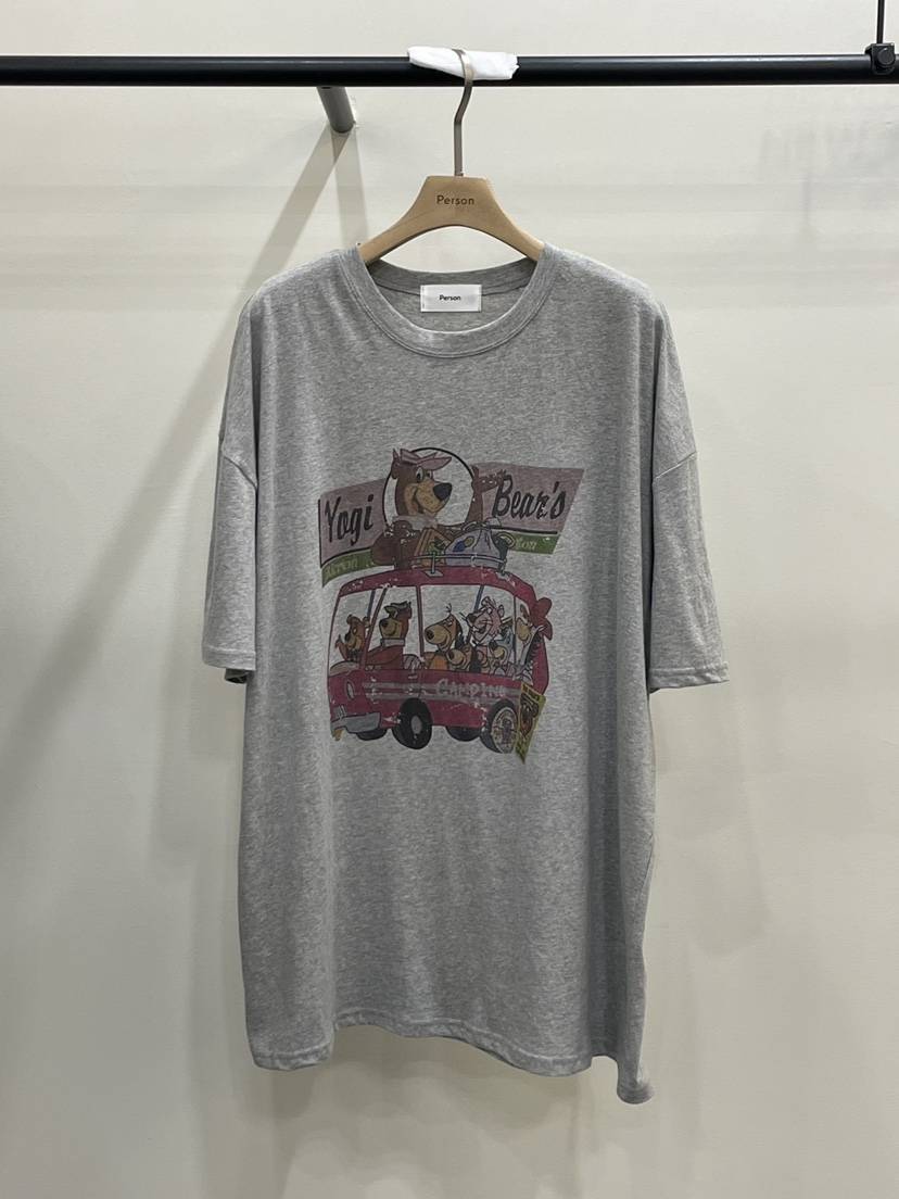 PERSON東大門㊣直郵女裝新款推薦休閑25秋冬熱賣人氣T恤復古PERSONT恤