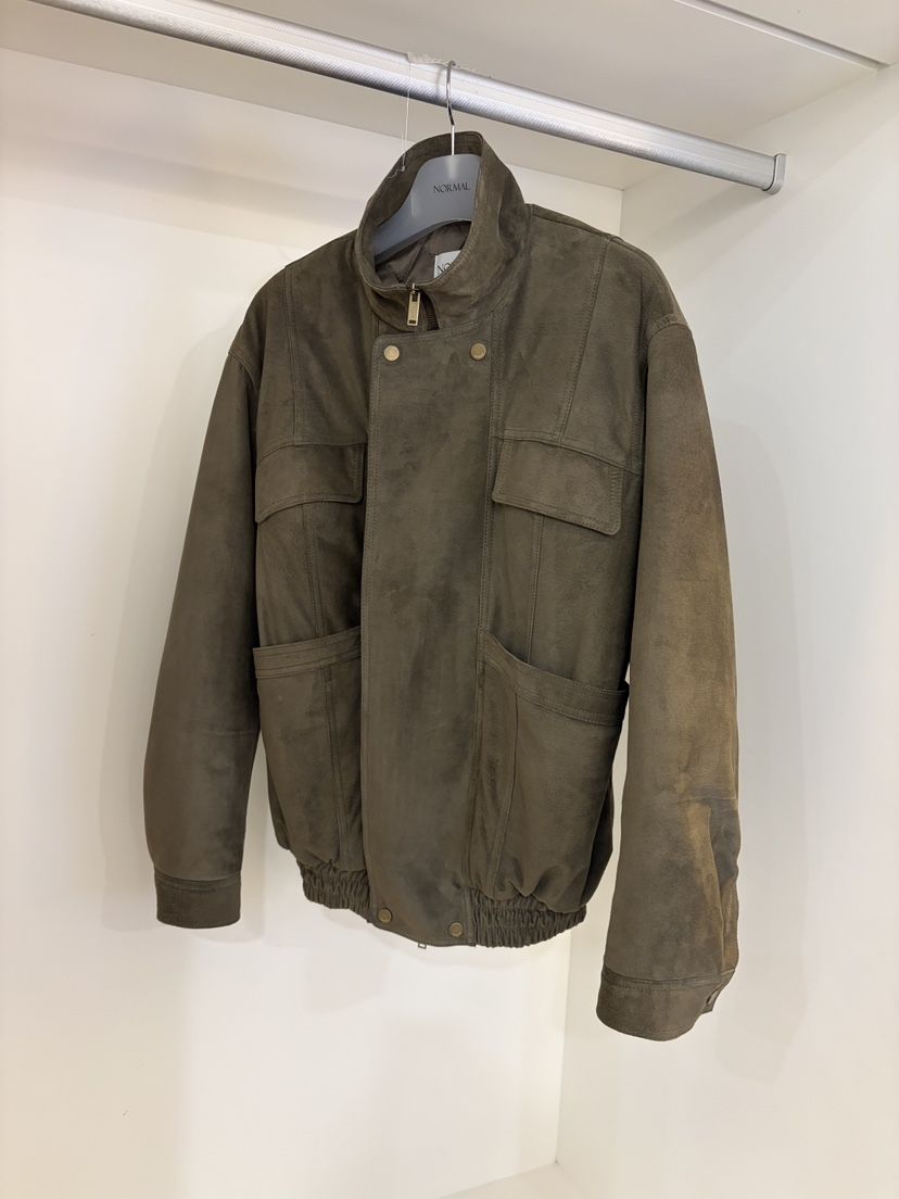 NORMAL東大門㊣實拍女士新品時尚25秋冬職業人氣熱賣夾克口袋NORMAL夾克