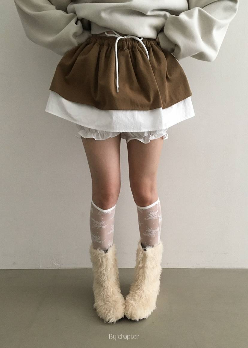 BY CHAPTER韓國直郵㊣女士新款人氣熱賣職業25秋冬時尚裙褲BY Chapter裙褲