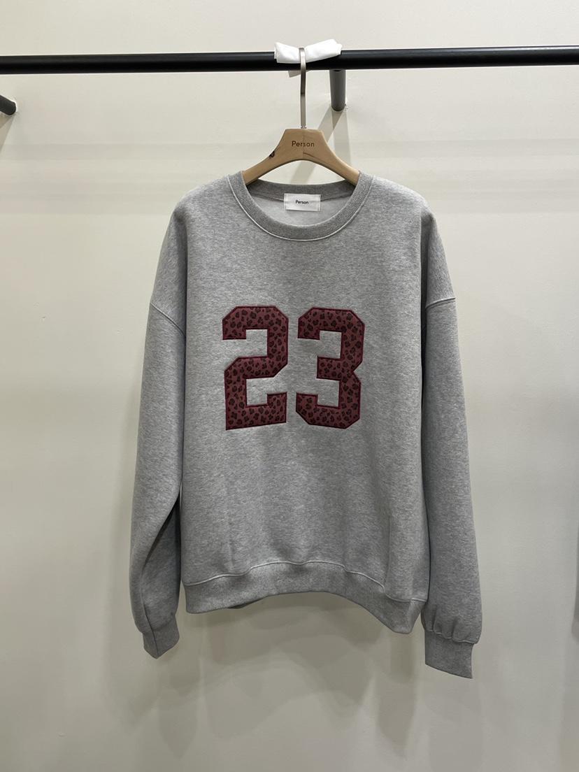 PERSON東大門㊣代購女士新品時尚推薦25秋冬人氣熱賣休閑衛衣PERSON衛衣